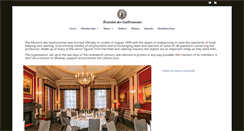 Desktop Screenshot of gastronomes.org
